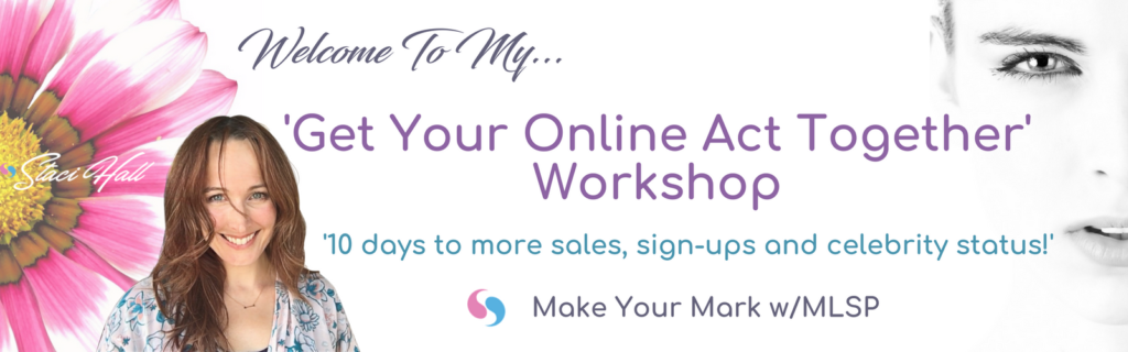 10-Day Workshop Banner …used for the blog post entitled: “Three Costly Mistakes People Usually Make When They Are New to Online Marketing."